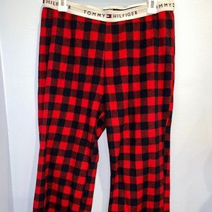 Tommy Hilfiger plaid pj bottoms